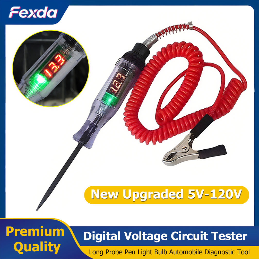 Circuit Test Pencil - Auto Truck Voltage Circuit Tester 6V