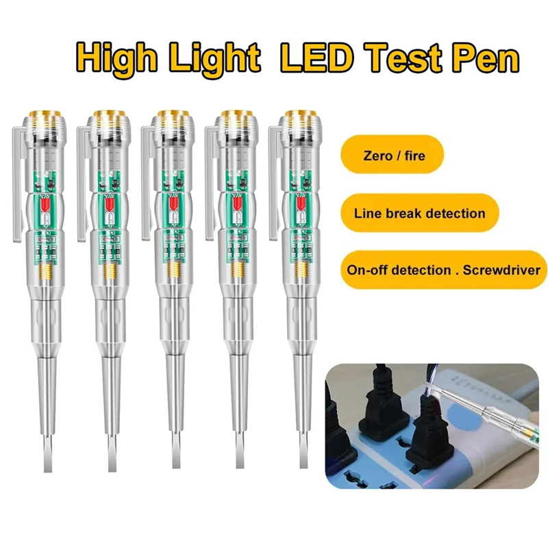 1-5pc AC24-250V Intelligent Vo - Circuit Test Pencil 리뷰 및 가격